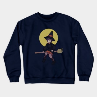 Witch girl Crewneck Sweatshirt